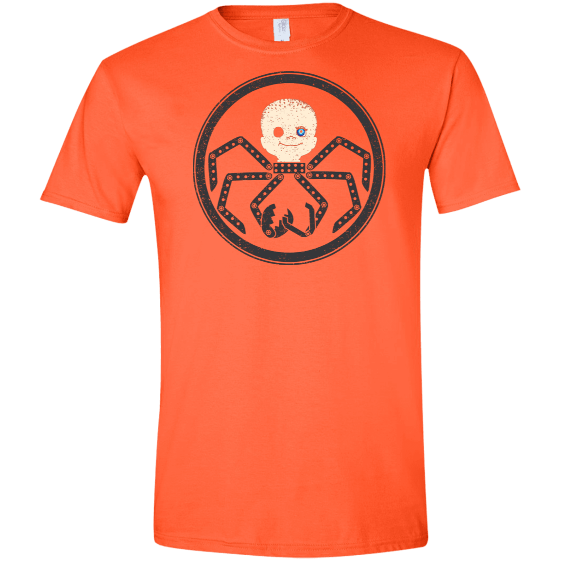 T-Shirts Orange / S Hail Babyface Men's Semi-Fitted Softstyle