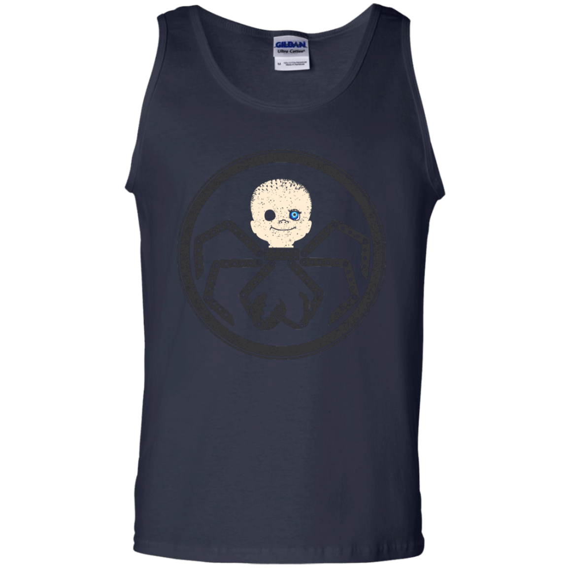 T-Shirts Navy / S Hail Babyface Men's Tank Top