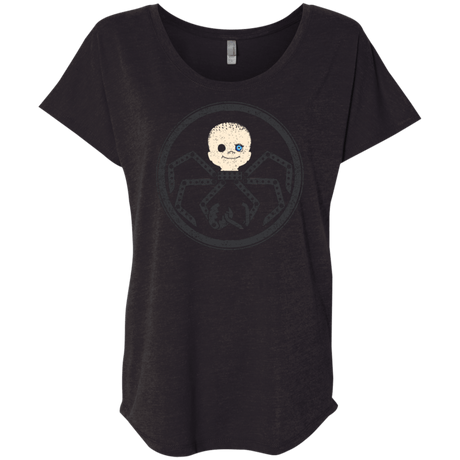 T-Shirts Vintage Black / X-Small Hail Babyface Triblend Dolman Sleeve