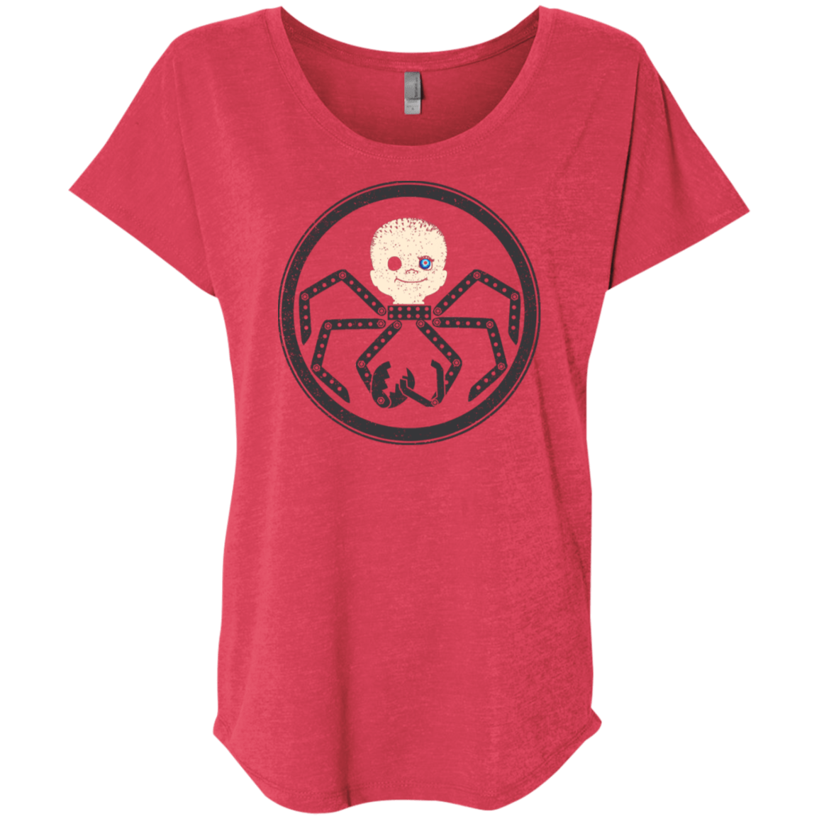 T-Shirts Vintage Red / X-Small Hail Babyface Triblend Dolman Sleeve