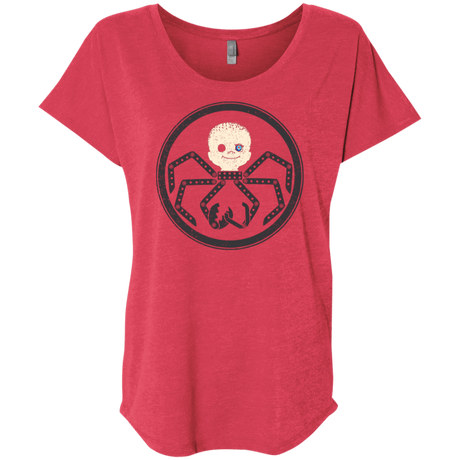 T-Shirts Vintage Red / X-Small Hail Babyface Triblend Dolman Sleeve