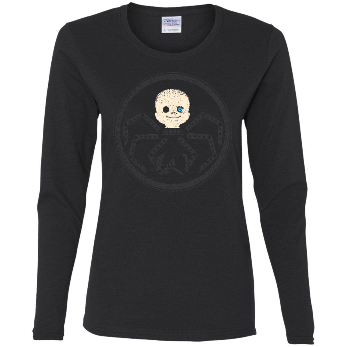 T-Shirts Black / S Hail Babyface Women's Long Sleeve T-Shirt