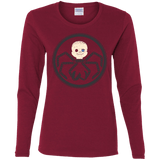 T-Shirts Cardinal / S Hail Babyface Women's Long Sleeve T-Shirt