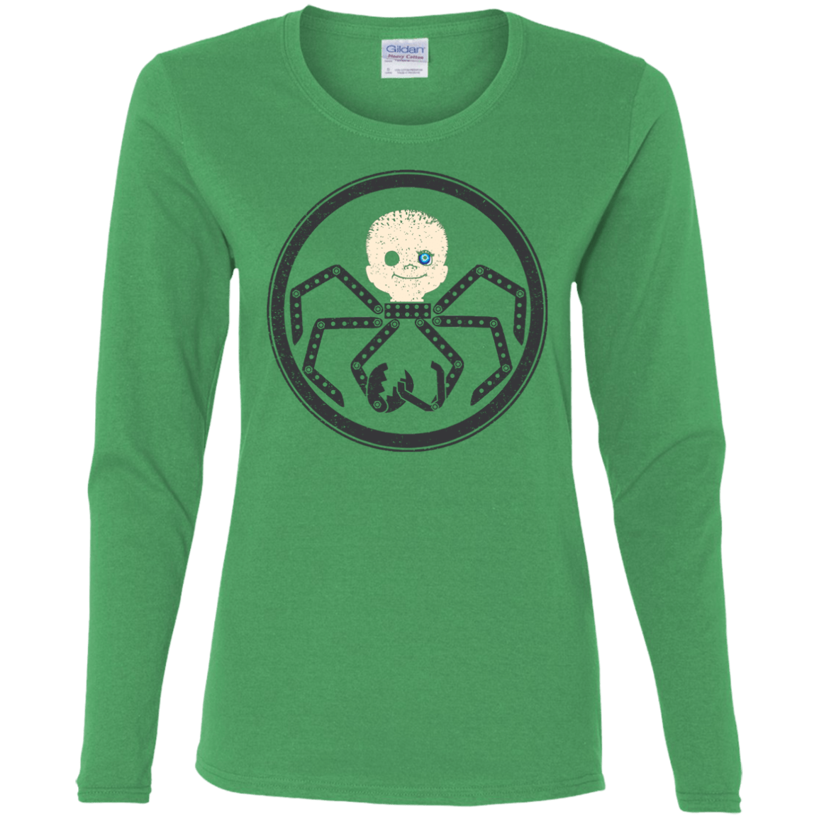 T-Shirts Irish Green / S Hail Babyface Women's Long Sleeve T-Shirt