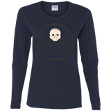 T-Shirts Navy / S Hail Babyface Women's Long Sleeve T-Shirt