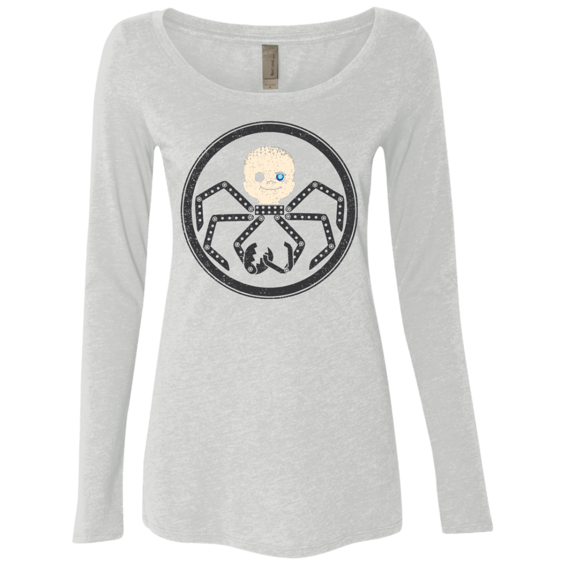 T-Shirts Heather White / S Hail Babyface Women's Triblend Long Sleeve Shirt
