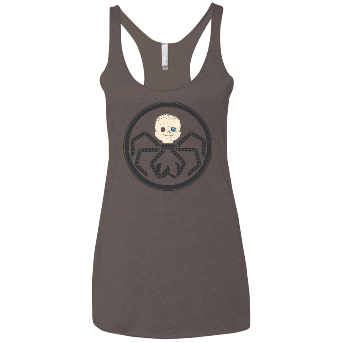 T-Shirts Macchiato / X-Small Hail Babyface Women's Triblend Racerback Tank