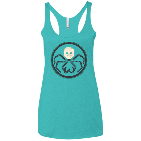 T-Shirts Tahiti Blue / X-Small Hail Babyface Women's Triblend Racerback Tank