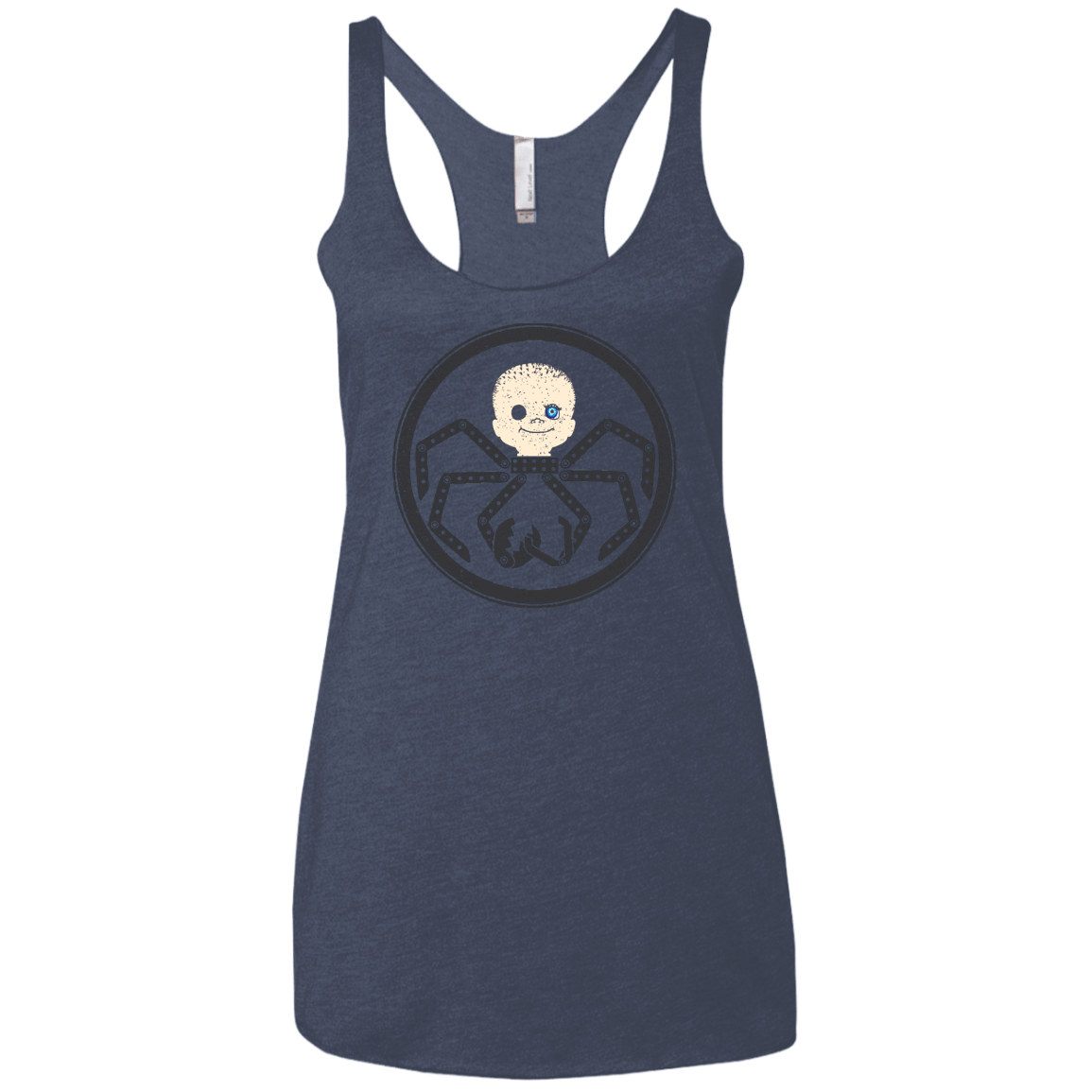 T-Shirts Vintage Navy / X-Small Hail Babyface Women's Triblend Racerback Tank