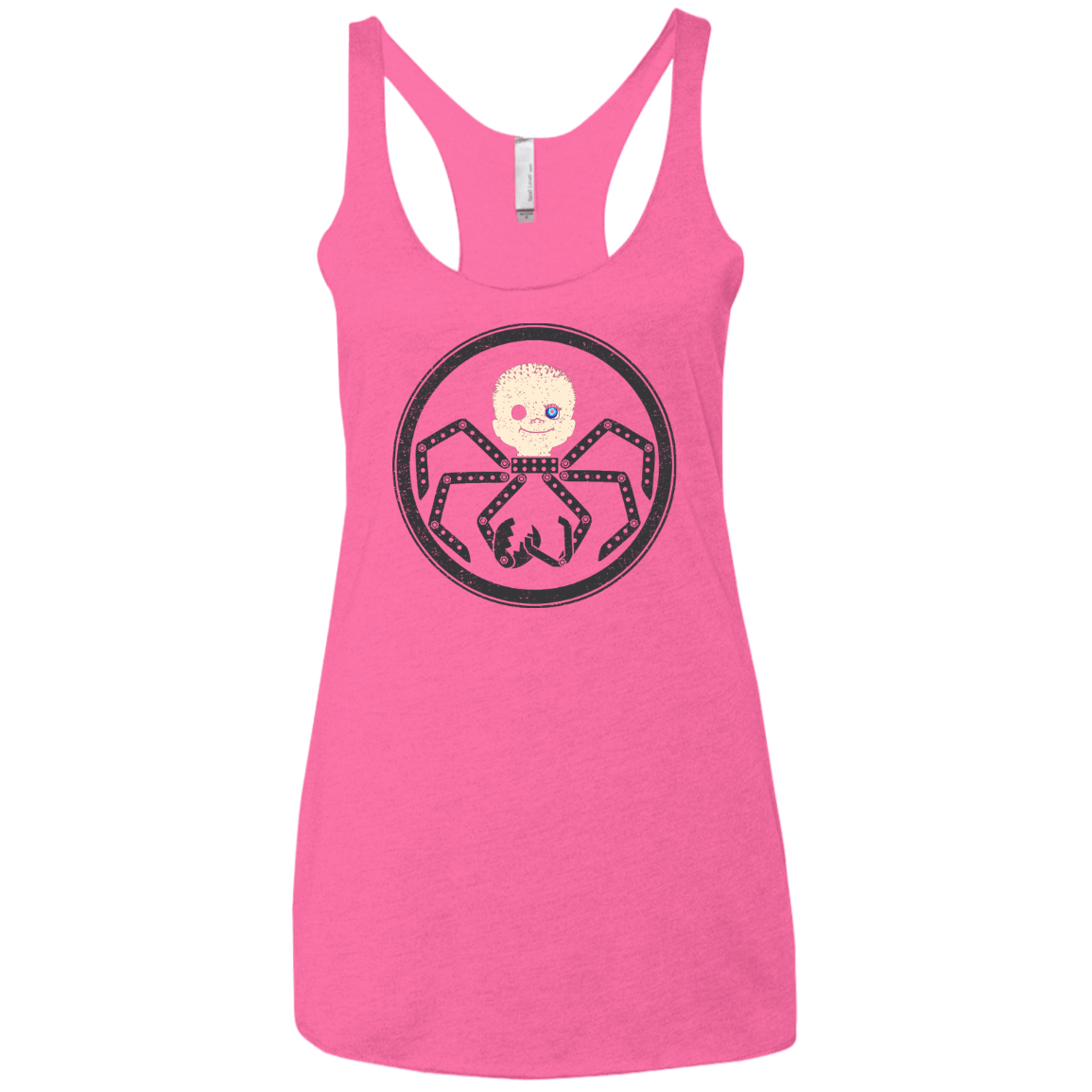 T-Shirts Vintage Pink / X-Small Hail Babyface Women's Triblend Racerback Tank