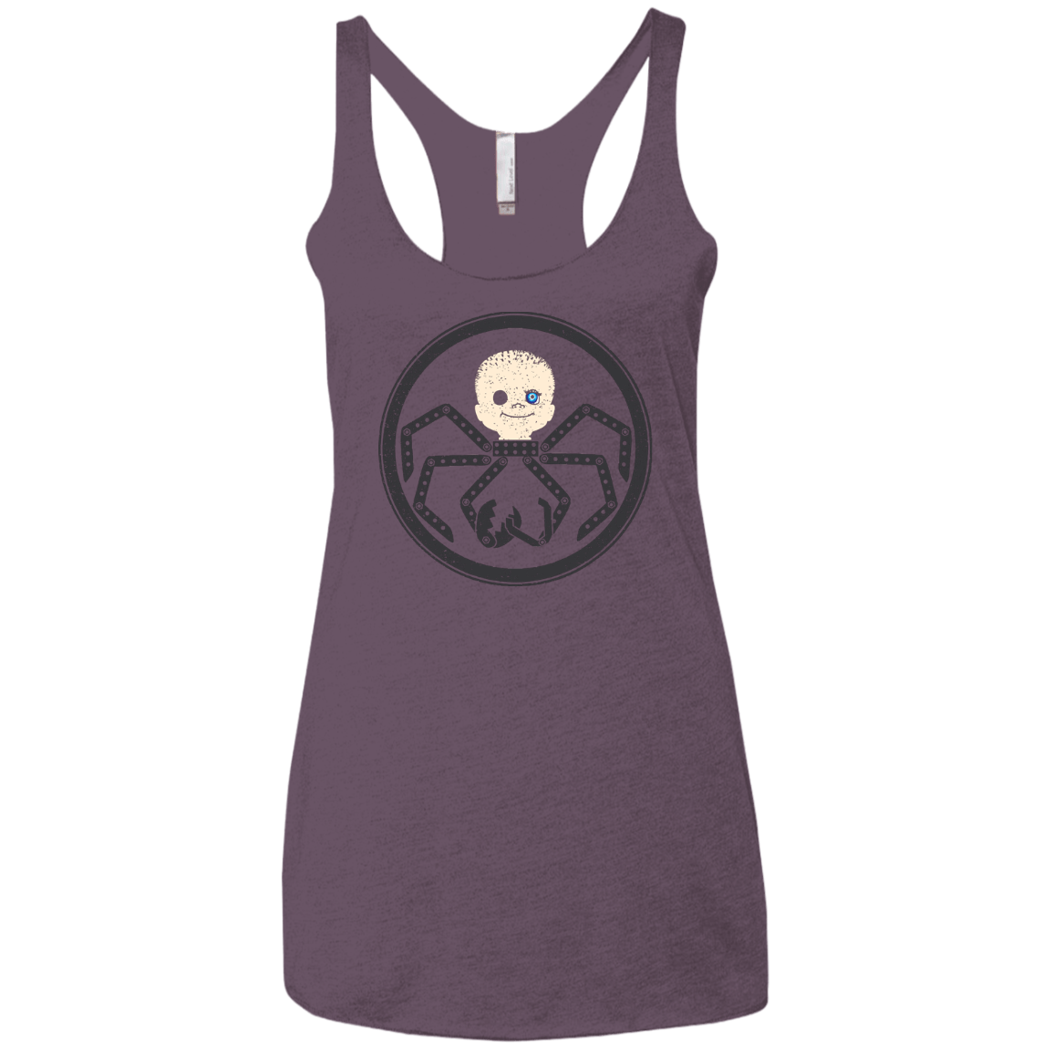 T-Shirts Vintage Purple / X-Small Hail Babyface Women's Triblend Racerback Tank