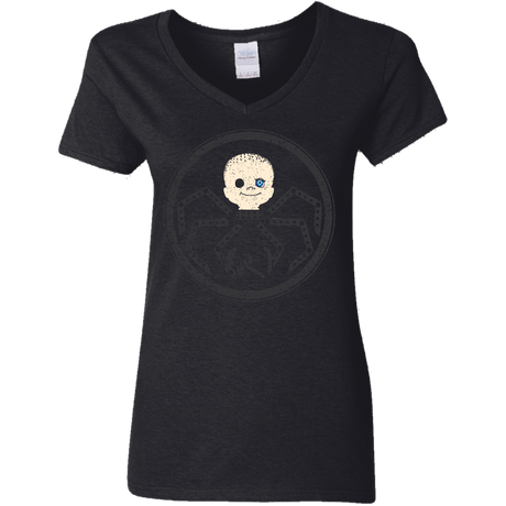 T-Shirts Black / S Hail Babyface Women's V-Neck T-Shirt