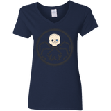 T-Shirts Navy / S Hail Babyface Women's V-Neck T-Shirt