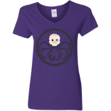 T-Shirts Purple / S Hail Babyface Women's V-Neck T-Shirt