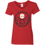 T-Shirts Red / S Hail Babyface Women's V-Neck T-Shirt