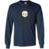 T-Shirts Navy / YS Hail Babyface Youth Long Sleeve T-Shirt