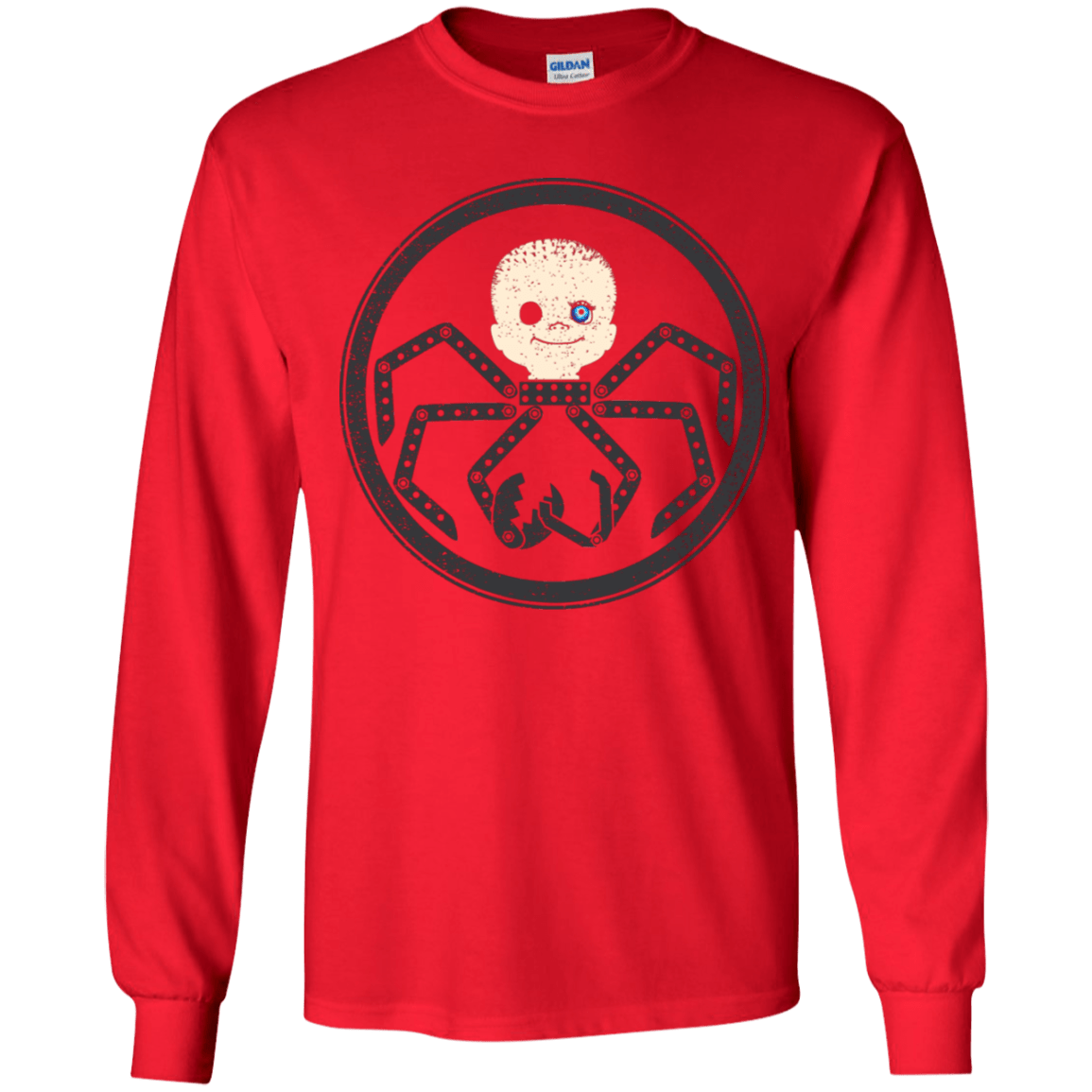 T-Shirts Red / YS Hail Babyface Youth Long Sleeve T-Shirt