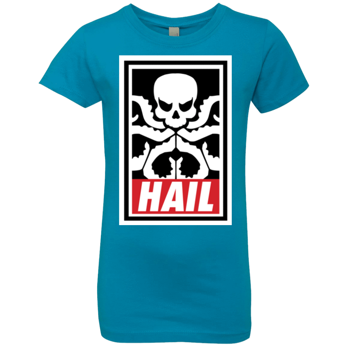 T-Shirts Turquoise / YXS Hail Hydra Girls Premium T-Shirt