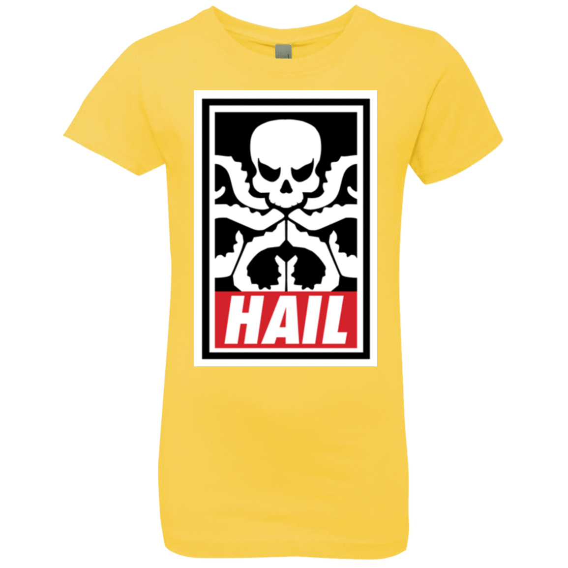 T-Shirts Vibrant Yellow / YXS Hail Hydra Girls Premium T-Shirt