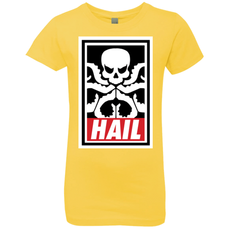 T-Shirts Vibrant Yellow / YXS Hail Hydra Girls Premium T-Shirt