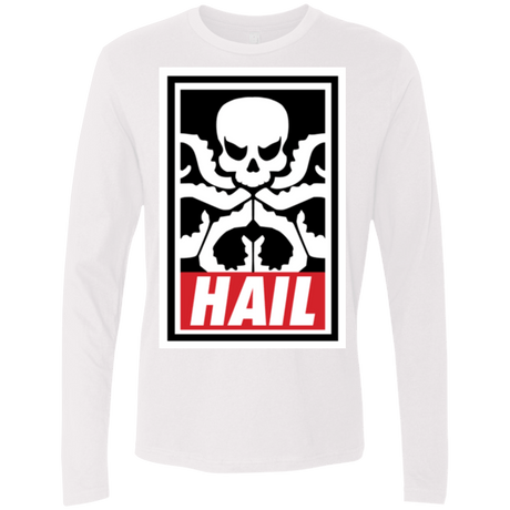T-Shirts White / Small Hail Hydra Men's Premium Long Sleeve