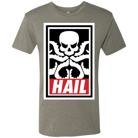 T-Shirts Venetian Grey / Small Hail Hydra Men's Triblend T-Shirt