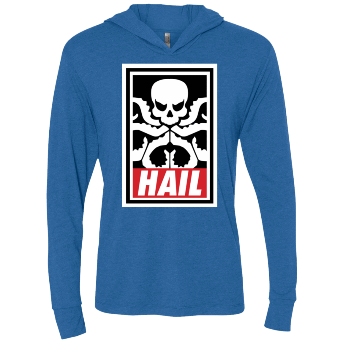 T-Shirts Vintage Royal / X-Small Hail Hydra Triblend Long Sleeve Hoodie Tee