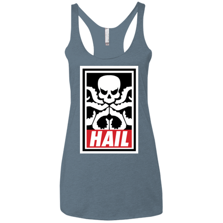 T-Shirts Indigo / X-Small Hail Hydra Women's Triblend Racerback Tank