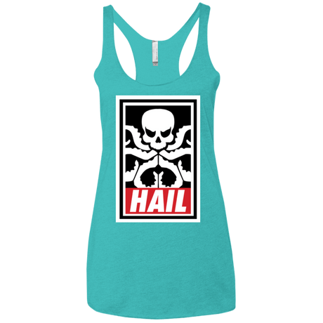 T-Shirts Tahiti Blue / X-Small Hail Hydra Women's Triblend Racerback Tank