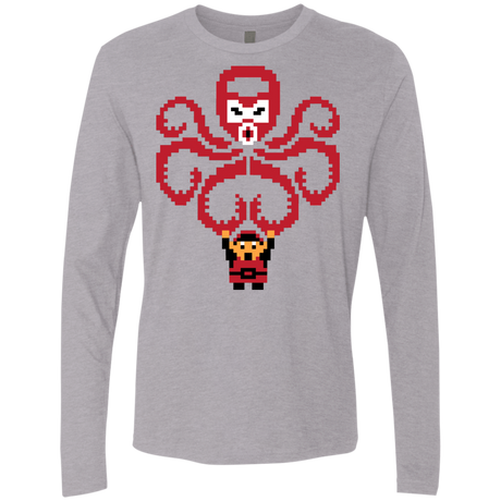 T-Shirts Heather Grey / Small Hail Octorok Men's Premium Long Sleeve