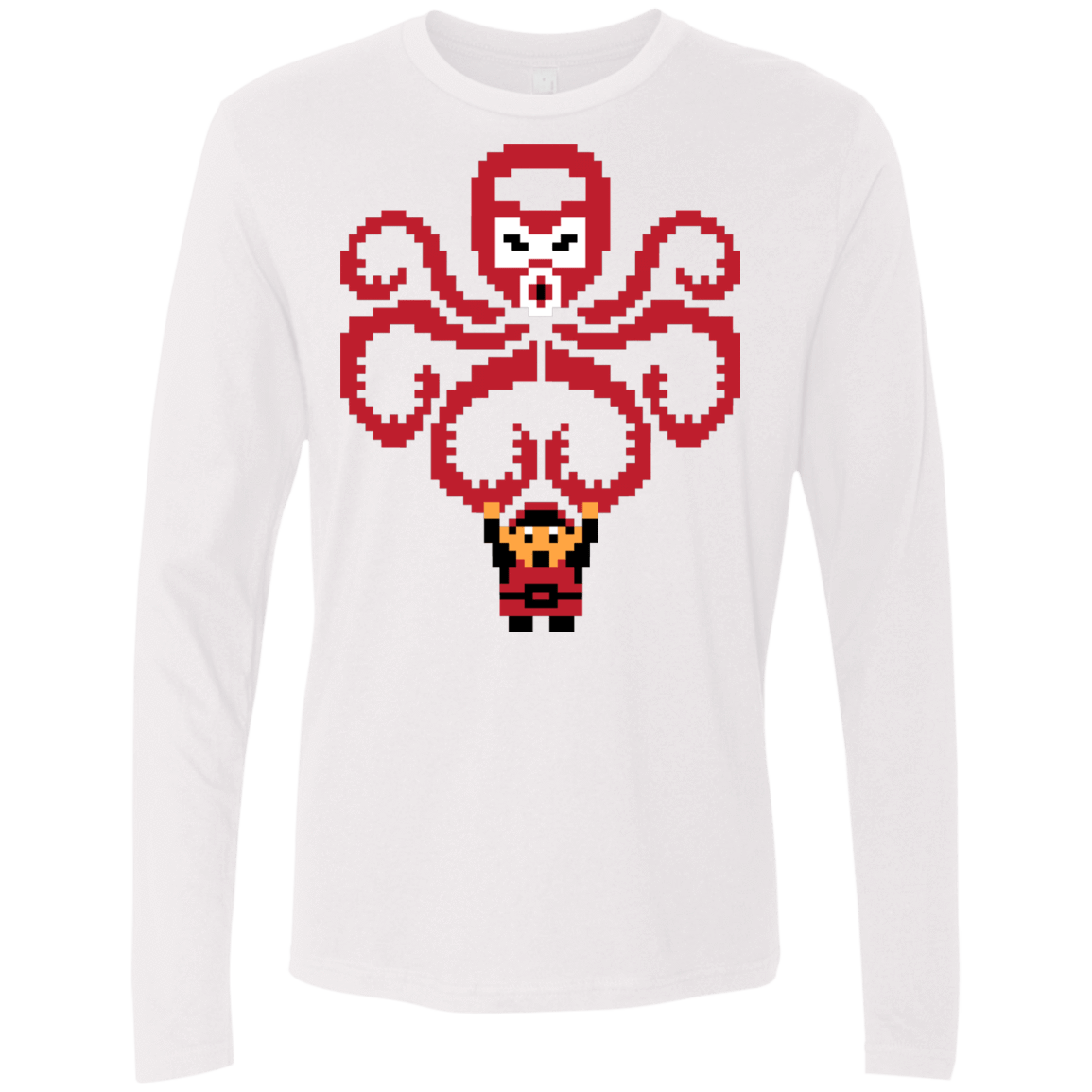 T-Shirts White / Small Hail Octorok Men's Premium Long Sleeve