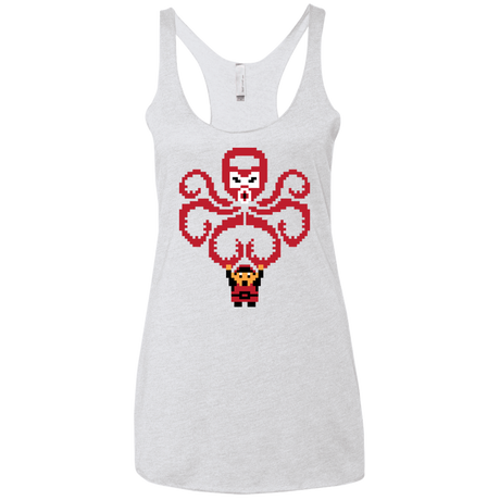 T-Shirts Heather White / X-Small Hail Octorok Women's Triblend Racerback Tank