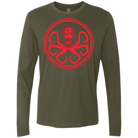 T-Shirts Military Green / Small Hail Rigel Vii Men's Premium Long Sleeve