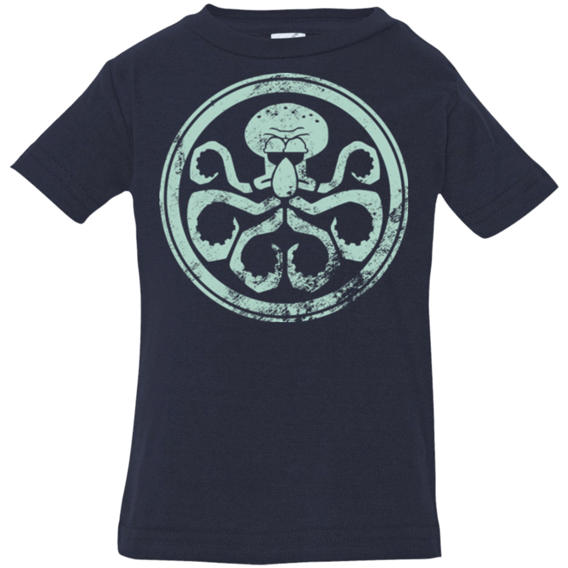 T-Shirts Navy / 6 Months Hail Squidra Infant Premium T-Shirt