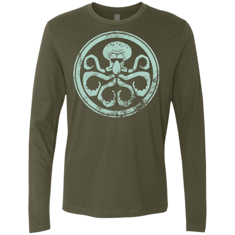 T-Shirts Military Green / Small Hail Squidra Men's Premium Long Sleeve