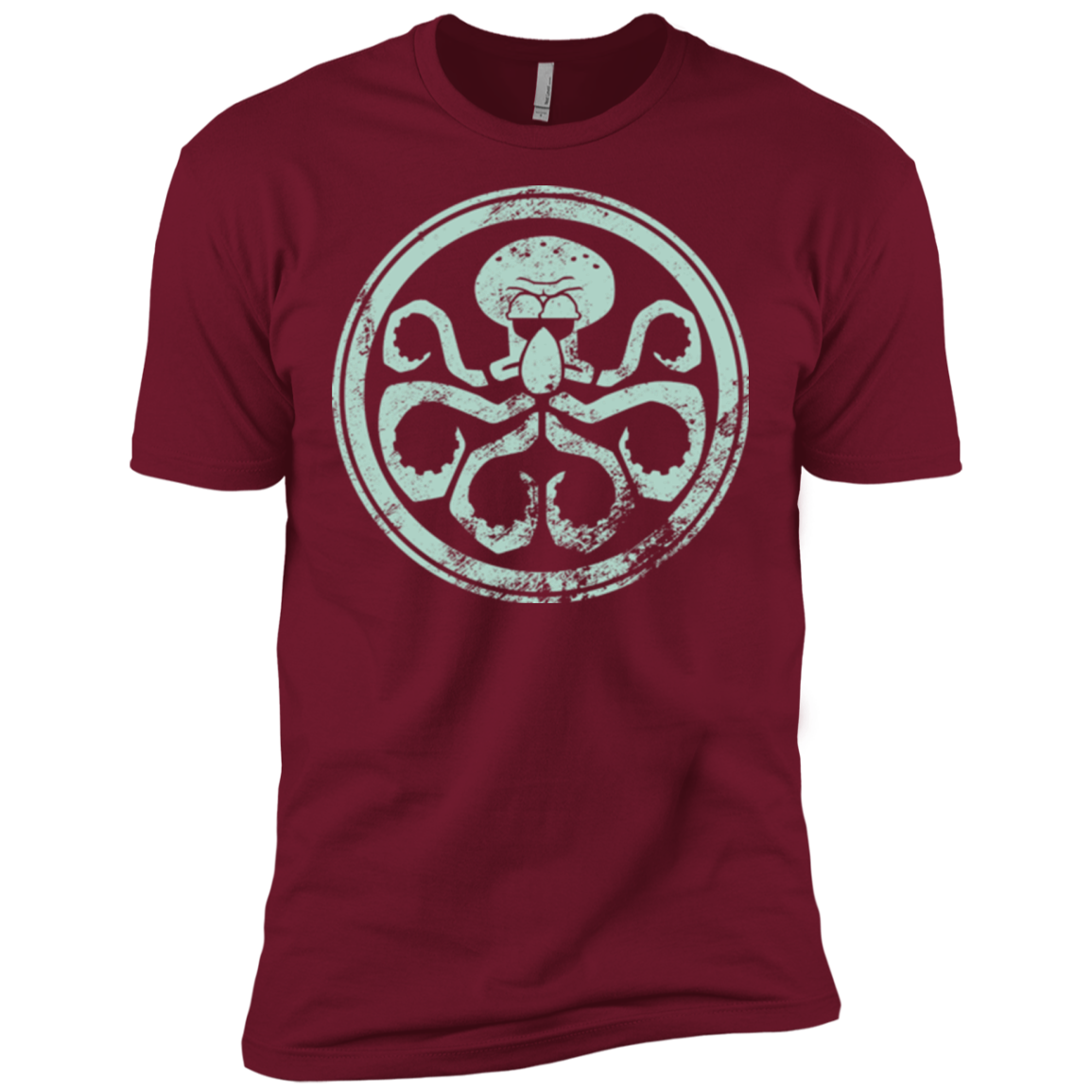 T-Shirts Cardinal / X-Small Hail Squidra Men's Premium T-Shirt