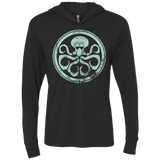 T-Shirts Vintage Black / X-Small Hail Squidra Triblend Long Sleeve Hoodie Tee