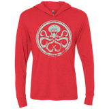 T-Shirts Vintage Red / X-Small Hail Squidra Triblend Long Sleeve Hoodie Tee