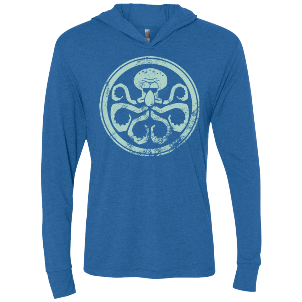 T-Shirts Vintage Royal / X-Small Hail Squidra Triblend Long Sleeve Hoodie Tee