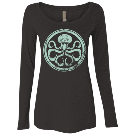T-Shirts Vintage Black / Small Hail Squidra Women's Triblend Long Sleeve Shirt