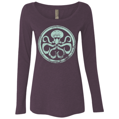 T-Shirts Vintage Purple / Small Hail Squidra Women's Triblend Long Sleeve Shirt