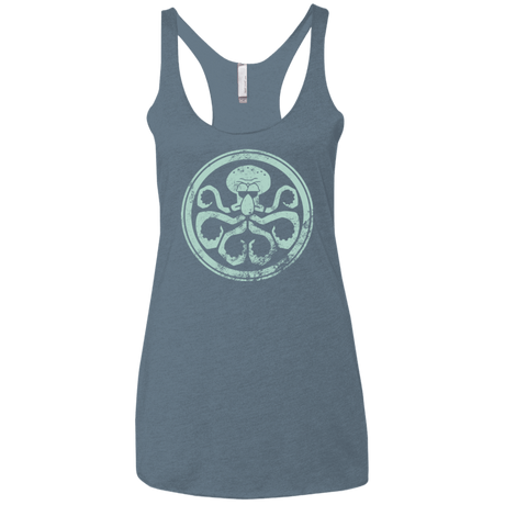 T-Shirts Indigo / X-Small Hail Squidra Women's Triblend Racerback Tank