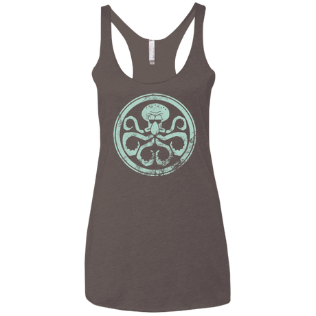 T-Shirts Macchiato / X-Small Hail Squidra Women's Triblend Racerback Tank