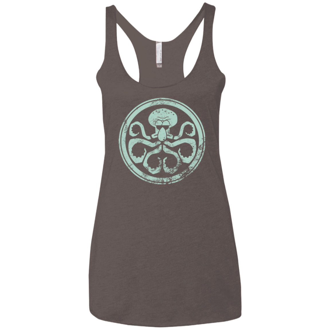 T-Shirts Macchiato / X-Small Hail Squidra Women's Triblend Racerback Tank