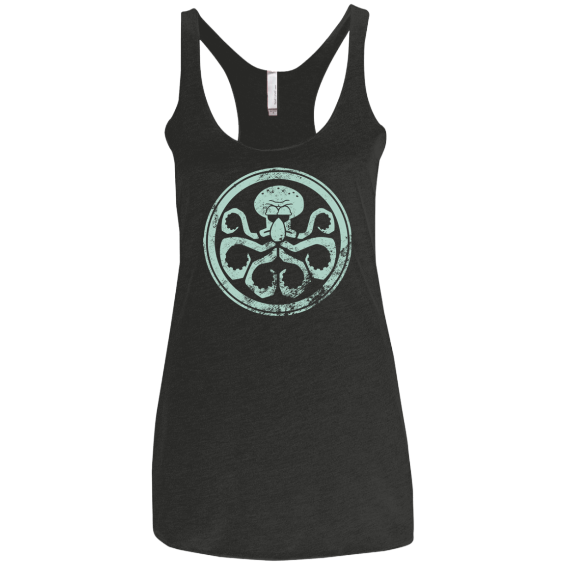 T-Shirts Vintage Black / X-Small Hail Squidra Women's Triblend Racerback Tank