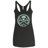 T-Shirts Vintage Black / X-Small Hail Squidra Women's Triblend Racerback Tank