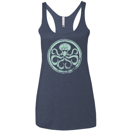 T-Shirts Vintage Navy / X-Small Hail Squidra Women's Triblend Racerback Tank