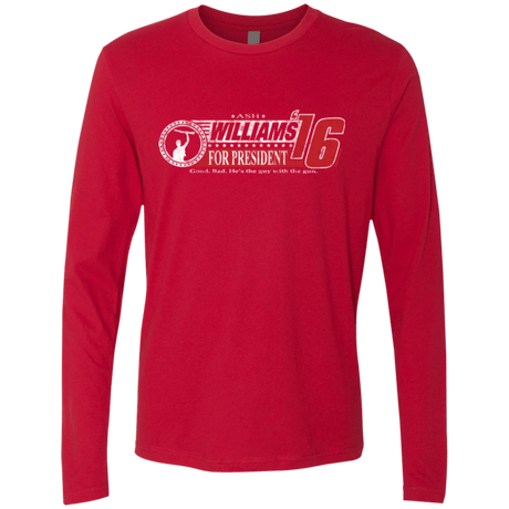 T-Shirts Red / Small Hail To The Chief Men's Premium Long Sleeve