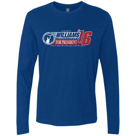 T-Shirts Royal / Small Hail To The Chief Men's Premium Long Sleeve