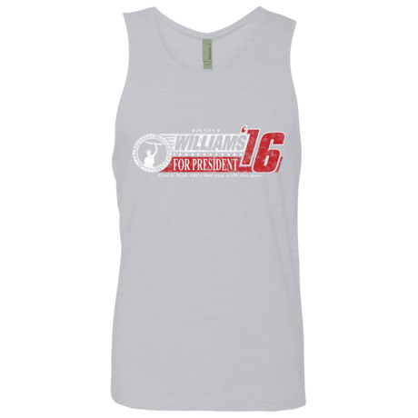 T-Shirts Heather Grey / Small Hail To The Chief Men's Premium Tank Top